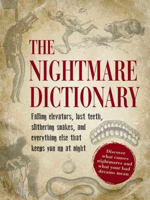cover image of The Nightmare Dictionary